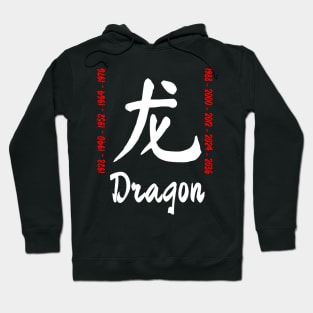 Year of the dragon Chinese Character Hoodie